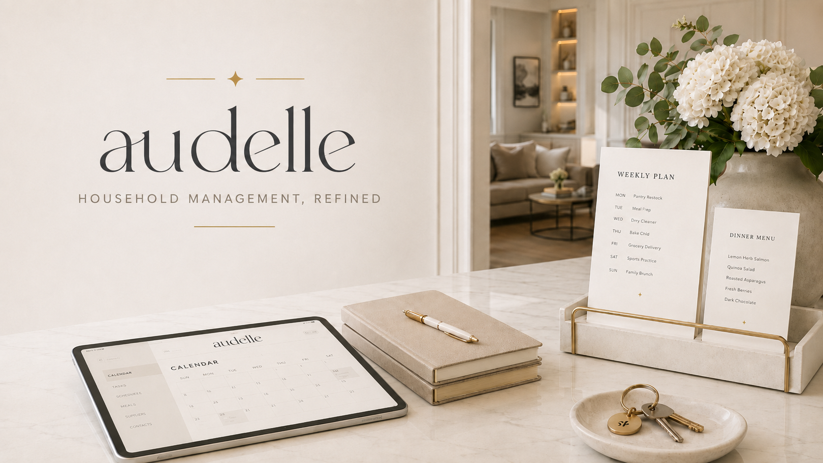 Audelle — Household Management, Refined